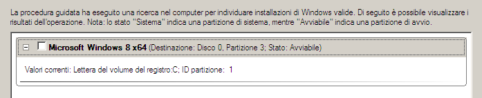 107 2. Eseguire Boot Corrector. 3. Nella pagina di benvenuto della procedura guidata, fare clic sul pulsante Avanti. 4.