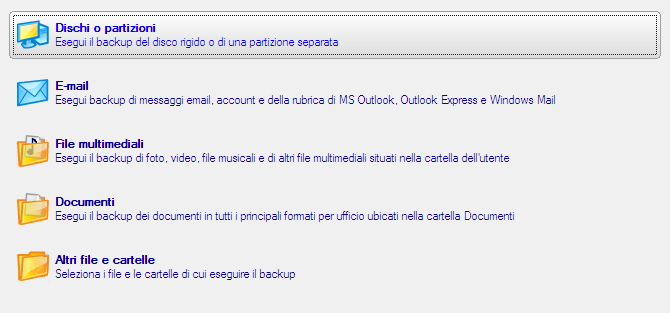 procedura guidata di gestione capsula di backup. 44 9. Aggiungere commenti al backup per descriverne il contenuto. 10.