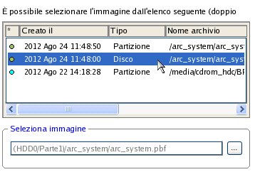 84 Questa operazione può essere anche completata in Windows.