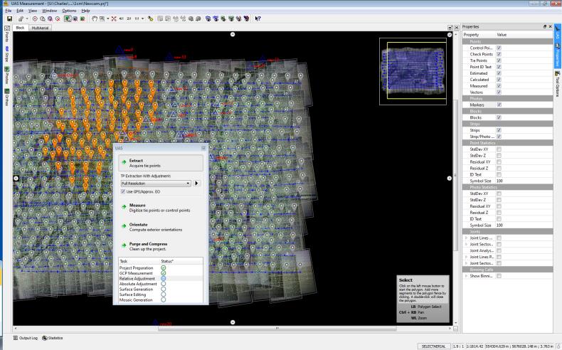 (stitching) Orientation computation / calibration Automatic Point