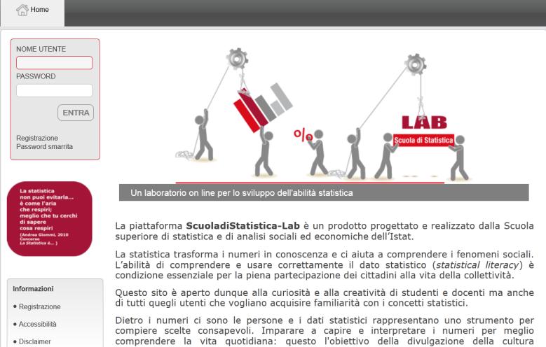 Dalla piattaforma web