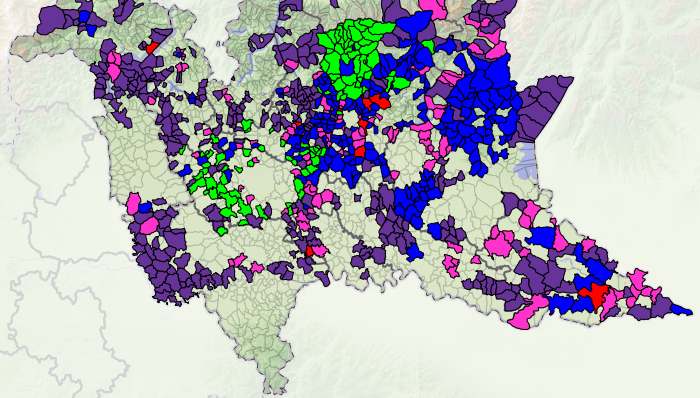 IL BANDO PROMUOVERE LA SOSTENIBILITÀ ENERGETICA DEI COMUNI PICCOLI E MEDI (2010-2012) Ha sostenuto 862 comuni della Lombardia e delle province di Novara e VCO sotto i 30.