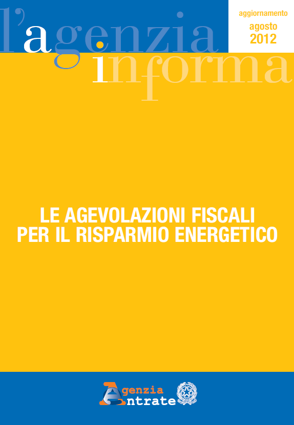 DETRAZIONI FISCALI