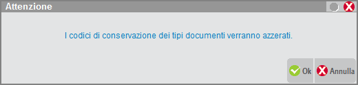 Inserendo un codice nella classe principale, questo viene riportato in tutti i tipi documenti che contiene.