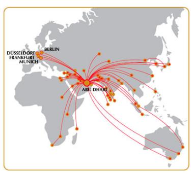 Strategic Airline Partnerships 2 networks complementari, perfettamente combinati Europe covered by AB Russia Nord America America Centrale Caraibi DUS,BER Nord Africa Africa Centro-Sud Medio Oriente