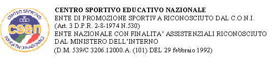 MANIFESTAZIONE: CAMPIONATO NAZIONALE JUDO SOCIETA SPORTIVA: TEL. RESPONSABILE: COD SOCIETA : N Cognome Nome Sesso Anno Grado Cat. Kg.