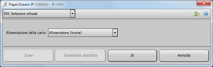 Capitolo 3 di Finestra Semplice Si tratta di una finestra di dialogo semplificata che include solo le funzioni specificatamente per la.