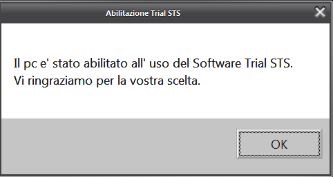 Dopo aver scaricato il file di attivazione avviatelo con un click, e partirà la seguente procedura: Accettate le condizioni d'uso proposte e cliccate su OK: ho