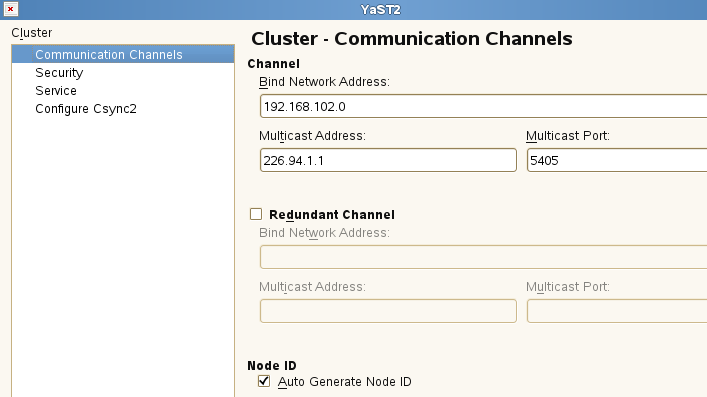 Figura 38. Installazione di SUSE Linux Enterprise High Availability Extension 3.