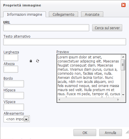 In questo senso è possibile utilizzare come sorgente sia normali file di testo privi di qualsiasi formattazione, sia documenti Word.