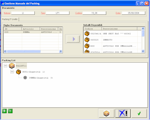 Picking Le funzionalità di Picking di Solgenia ActiveStock consentono la gestione dei prelievi di articoli, merci e materiali per spedizioni.