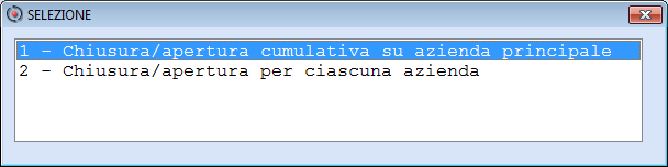 Indicando 'S' la procedura esegue le scritture distintamente per ogni centro di costo movimentato.