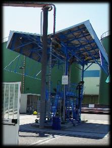 L installazione presso il deposito di Tamoil è schematizzata nel seguito: Serbatoio Diesel 485.000 Lt Serbatoio Emulsione 485.