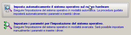 122 Il sistema operativo non è esplicitato sul nuovo computer e non è in un'immagine di backup. Per rendere un sistema fisico Windows avviabile su un hardware differente, procedere come segue: 1.