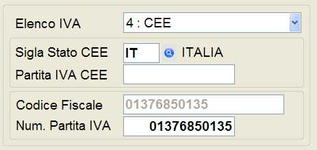 1 = SI il soggetto verrà incluso nell'elenco; 2 = PERSONA FISICA il soggetto verrà incluso nell'elenco; 3 = BOLLA DOGANALE viene escluso dall'elenco; 4 = CEE il soggetto verrà escluso dall'elenco; 4