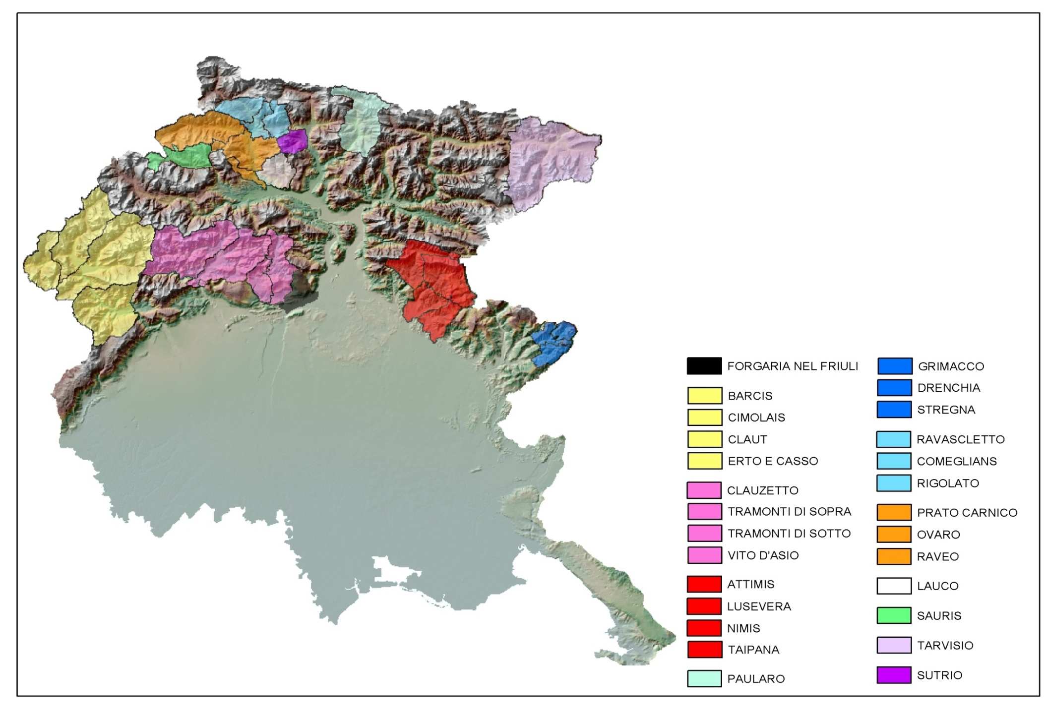 ALBERGHI DIFFUSI IN FRIULI VENEZIA GIULIA Forgaria del Friuli Ovaro, Raveo, Prato Carnico