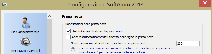 Per cassa studio si intende l insieme dei movimenti contabili effettuati esclusivamente presso lo studio, in particolare quando lo studio effettua anche attività di sportello e gestisce pertanto