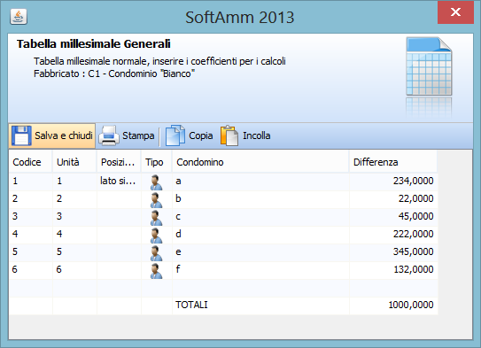 nuova ottenendo una differenza che verrà utilizzata dal programma per il conteggio.