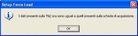 C è da notare che i dati visualizzati nella schermata principale sono quelli memorizzati nella TN2 e ogni volta che viene fatta un modifica vanno sincronizzati con l AGDF2: è proprio il compito della