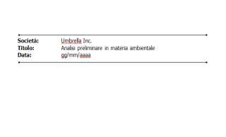 Gap Analysis Documento di gap analysis con indicazione di rilievi, aree di miglioramento e suggerimenti di intervento.