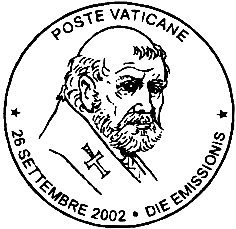 Comunicato 24/02 dell emissione della serie filatelica Millenario della Nascita di San Leone IX Papa (26 settembre 2002) Il 26 settembre 2002, in occasione dell emissione della serie filatelica