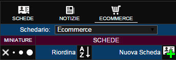 Pagina 19 Schede Cliccare su per visualizzare e modificare le singole Schede. Come prima operazione scegliere la Categoria e lo Schedario su cui operare. 1 2 3 4 5 1. 2. 3. 4. 5. 6. 7.