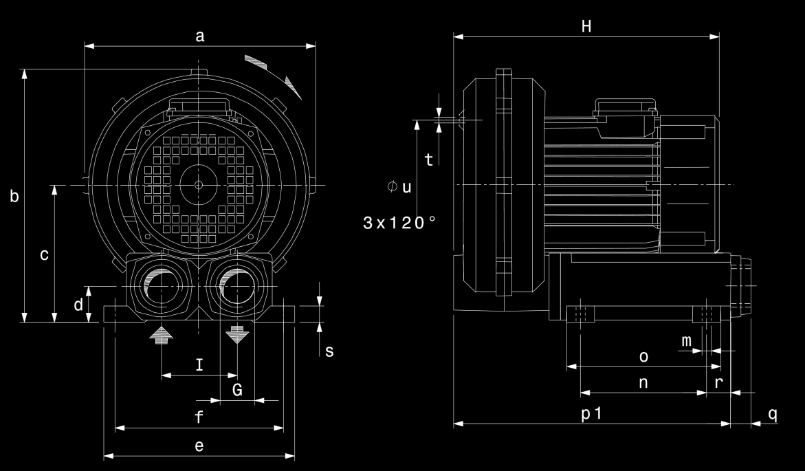 SERIE MD ESECUZIOE MOR VERSIOE EU IGOMBRI (40DH-MD) Misure in mm - O IMPEGATIVE Mod a b c d e f 40DH-MD 350 370