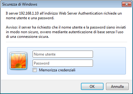 3. Controllo web 3.1 Controllo web proiettore 3.1.1 Accesso Per utilizzare la funzione Controllo web proiettore, è necessario accedere con nome utente e password.