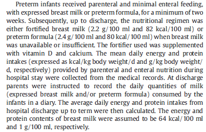 Bari-Maggio 2010 Incremento ponderale medio g/kg/d Intake proteico medio g/kg/d Intake
