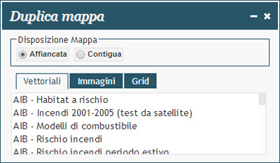 sinistra e Mappa Contigua a destra Figura 11 - Strumento