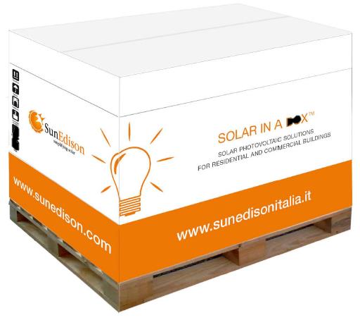 Kit fotovoltaici SunEdison: una soluzione completa Vi forniamo una soluzione completa che comprende: moduli, inverter, sistemi di fissaggio e monitoraggio, il tutto confezionato ed