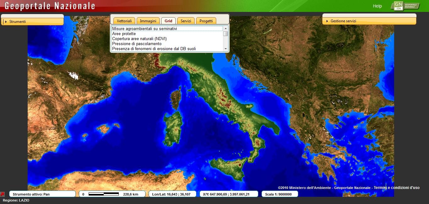 GEOPORTALE NAZIONALE: UNO STRUMENTO DI TRASPARENZA http://www.pcn.minambiente.