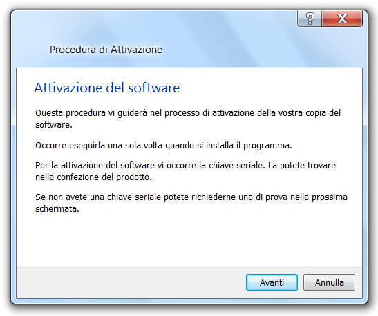 5. L installazione è pronta per iniziare. Fate click su Installa per continuare. L installazione può richiedere alcuni minuti. 6.