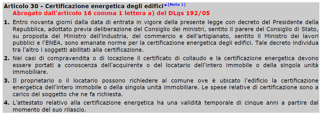 Certificazione energetica degli edifici NORME UNI M13 La progettazione, l installazione, l esercizio e la manutenzione con la legge 10/91 UNI M13 - Elenco delle norme.