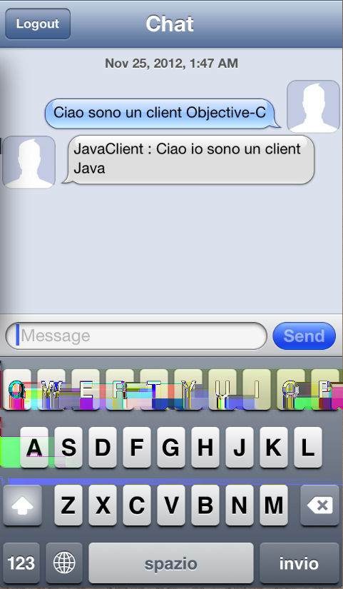 3.7.2 Implementazione del Client in Objective-C 97 [ self.