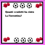 Nel menù sono presenti quattro voci: Inizia, Istruzioni, Record, Info. La prima voce permette di iniziare il gioco passando alla prima domanda.