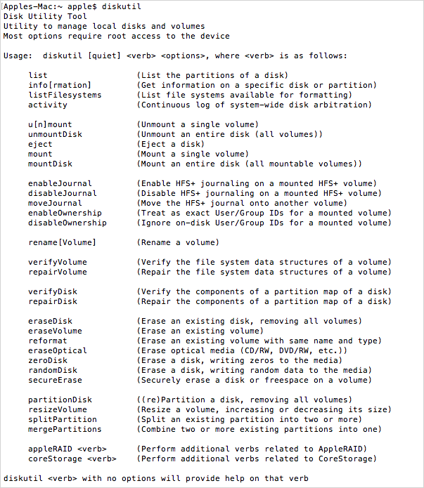 17 2. Formattazione dei volumi NTFS. È possibile formattare i volumi NTFS dalla riga di comando di Mac OS X.