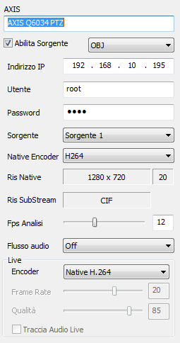 IMPOSTAZIONE COMUNI A TUTTI I BRAND: Non è possibile cambiare la porta di comunicazione delle telecamere (default è la porta 80).