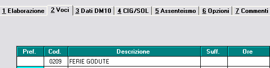 DITTE CON IMPORT AUTOMATICO DA. Vengono riportate tutte le ditte che hanno effettuato la scelta nel movimento ditta.