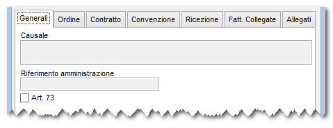 Dati aggiuntivi generali FORMATO 1.0 FORMATO 1.1 Rimosso l elemento Norma di Riferimento FORMATO 1.