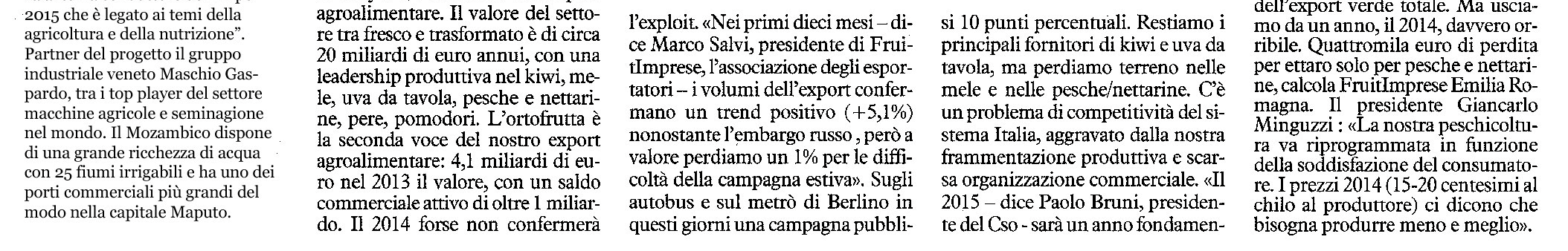 ILGIORNO Poligrafici Editoriale SpA articolo del 4 febbraio 2015