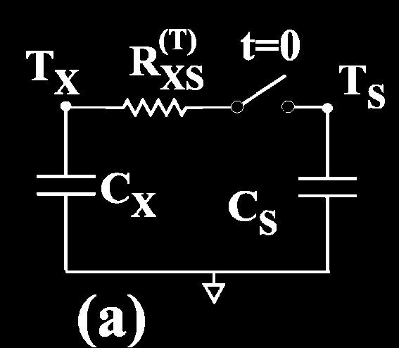 Misure di temperatura La chiusura del tasto T simboleggia l'istante in cui X e S vengono messi a contatto per effettuare la misura.