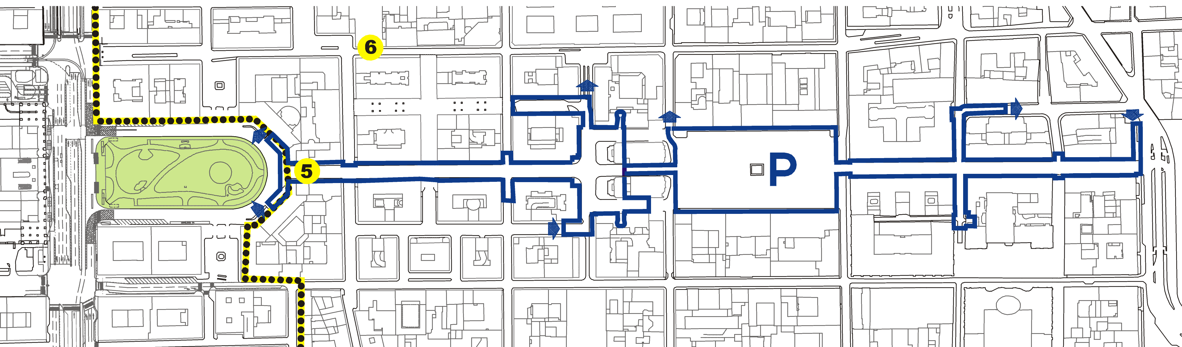 SISTEMA DELLA SOSTA ROMA - SAN CARLO - DATI 830 posti auto (San Carlo 370 - Roma 370 - Roma2 90) 7 rampe posizionate tutte all esterno della piazza San Carlo e al servizio dei parcheggi sotto via