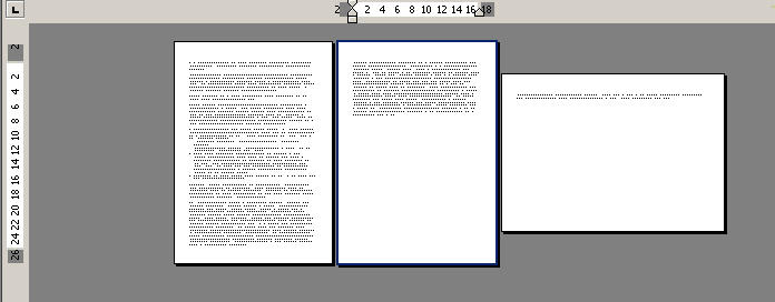 Impostare l orientamento di stampa orizzontale solo per il testo contenuto nell ultima sezione W2003: file, imposta pagina W2010: Layout di pagina, Aggiungere alla stampa i numeri di