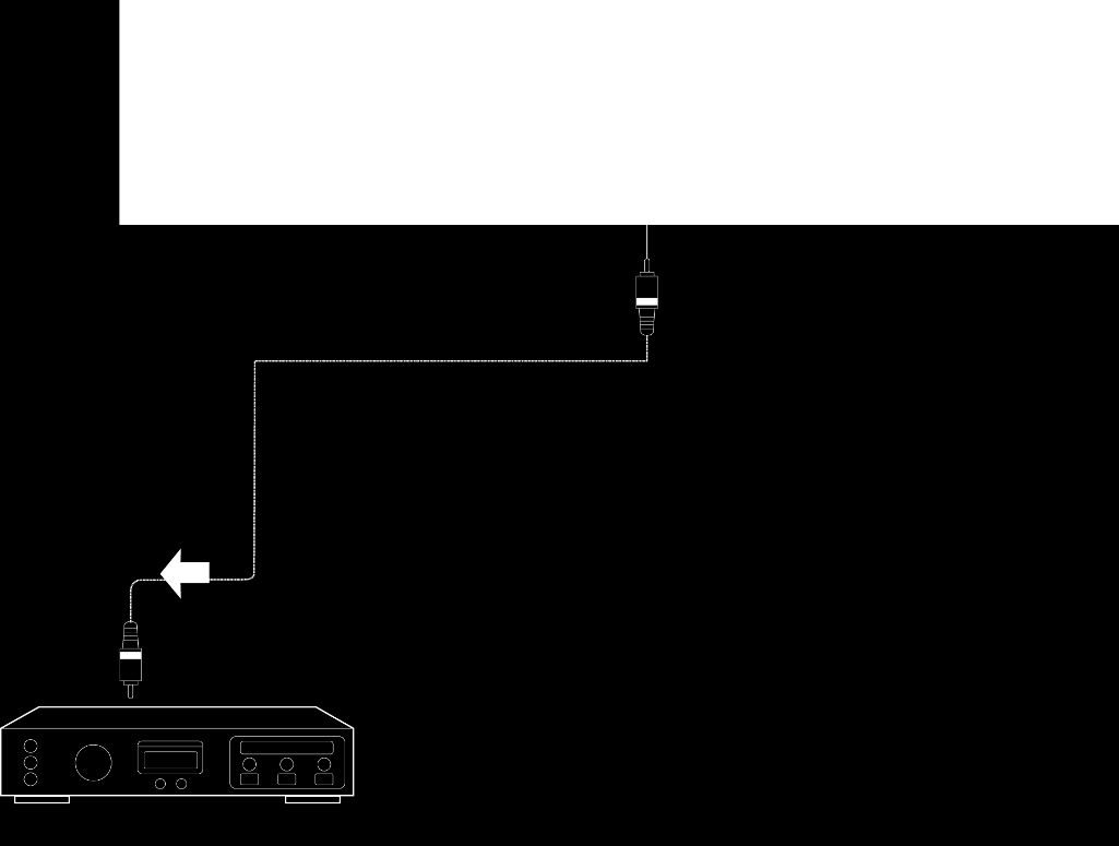 COLLEGAMENTI Collegamento ad un impianto Home Theatre utilizzando l uscita coassiale all uscita audio digitale Cavo (non in dotazione) Amplificatore AV con decoder Dolby Digital Note: Al fine di