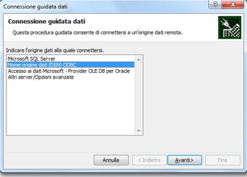 Selezionare il file (tipicamente word ) e premere <Avanti> Chiede conferma al nome da memorizzare.