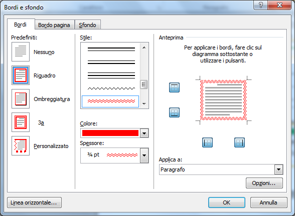 ed ancora Word 2010 Vediamo, infine (è un eufemismo!) cosa ci riserva la freccetta posta in passo a destra ed evidenziata in rosso.