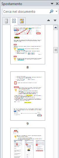 Visualizza i titoli del documento Visualizza le pagine