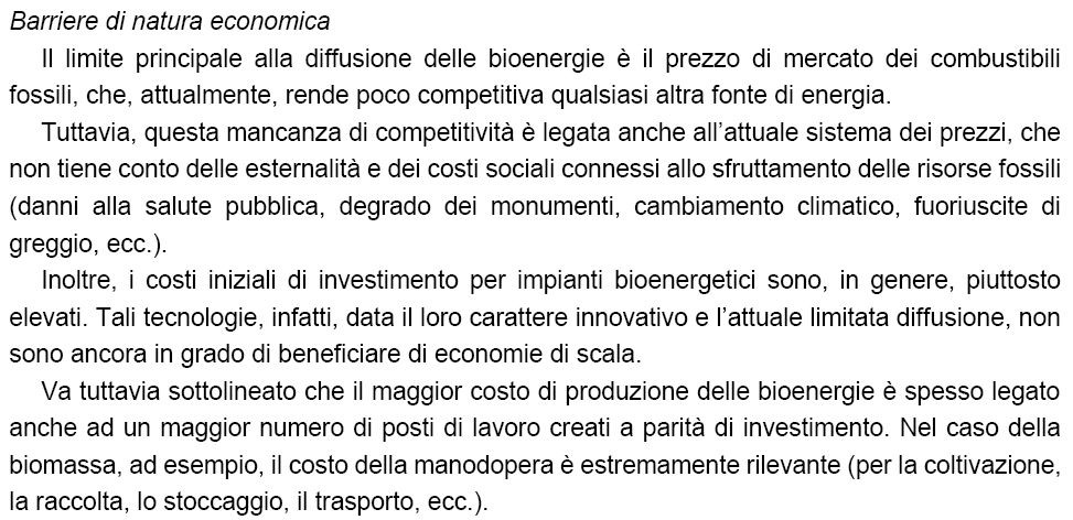 Barriere economiche alla