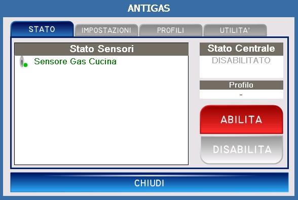 Centraline sicurezza ambientale Nel caso si desideri proteggere attivamente l edificio contro eventuali fughe di gas o perdite d acqua, le rispettive centraline di sicurezza